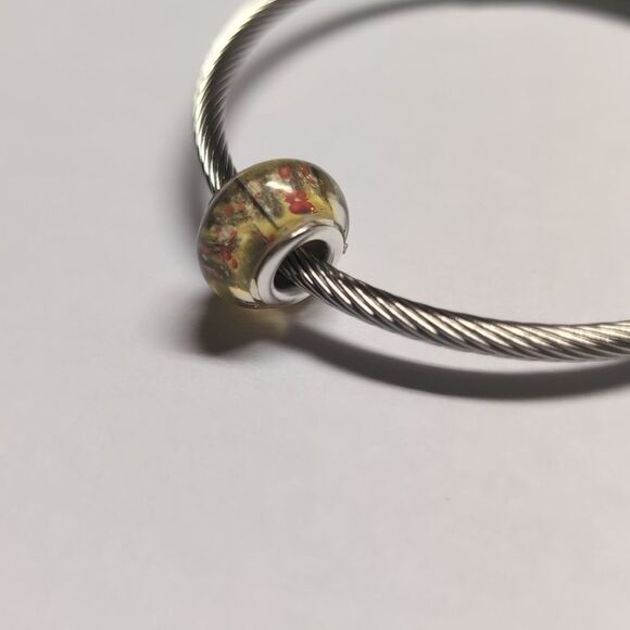 Silver Christmas Charm for Pandora Style Bracelet - Picture 5 of 5